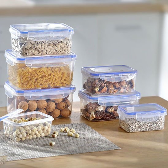 Boîte de conservation alimentaire hermétique portable aliments secs