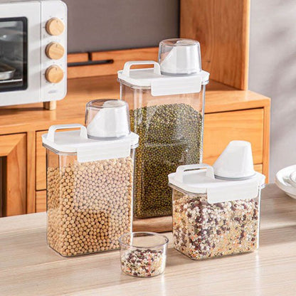 Boite hermétique alimentaire bec verseur transparente