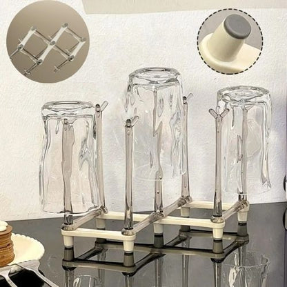 Égouttoir-Support-Retractable-Verre-antidérapant 