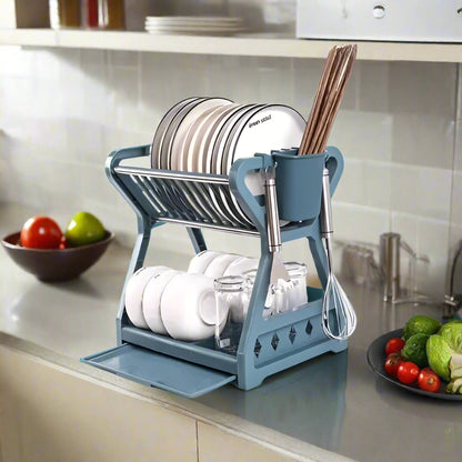 Égouttoir-vaisselle-design-plastique-bleu