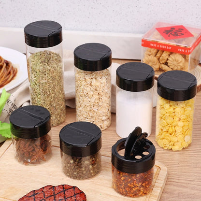 Épices-rangement-Pots-Plastiques-résistant