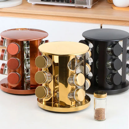 Étagère-à-épices-rotative-12-pots-design