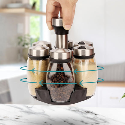 Porte Epice | Pots Inox Verre